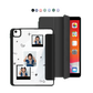 iPad Acrylic Flipcover - Face Grid Black Polaroid