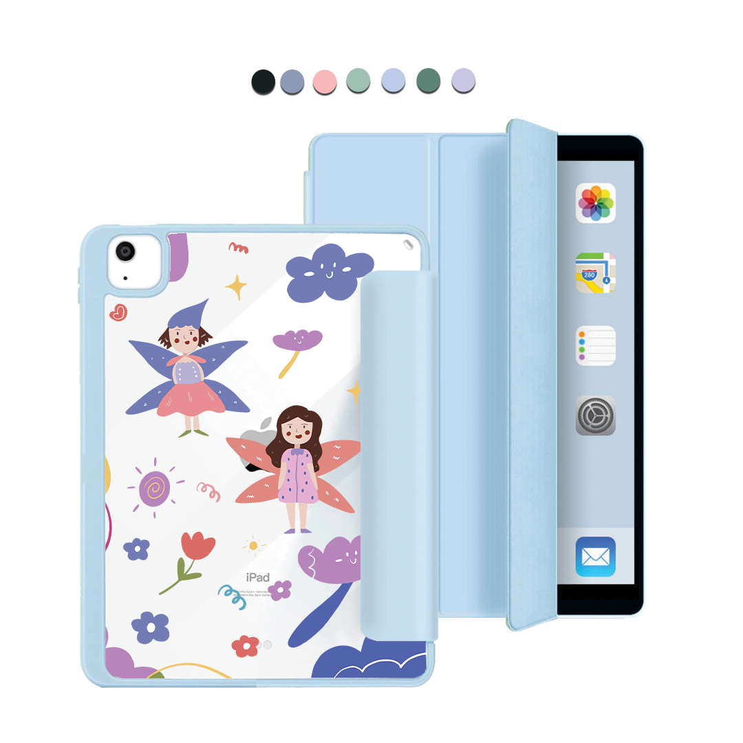 iPad Acrylic Flipcover - Fairy Pattern