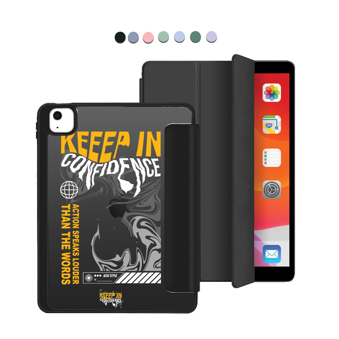 iPad Acrylic Flipcover - Keep in Confidence