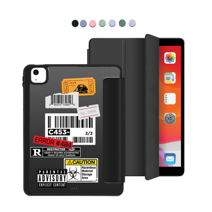 Ipad Sticker Lock iPad Acrylic Flipcover - Label Sticker Pack – Caseuphoria