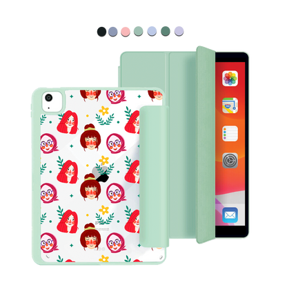 iPad Acrylic Flipcover - Lovely Faces