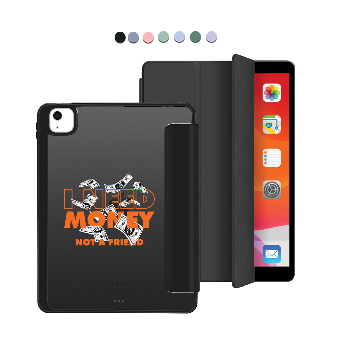 iPad Acrylic Flipcover - Money Better Than Friend