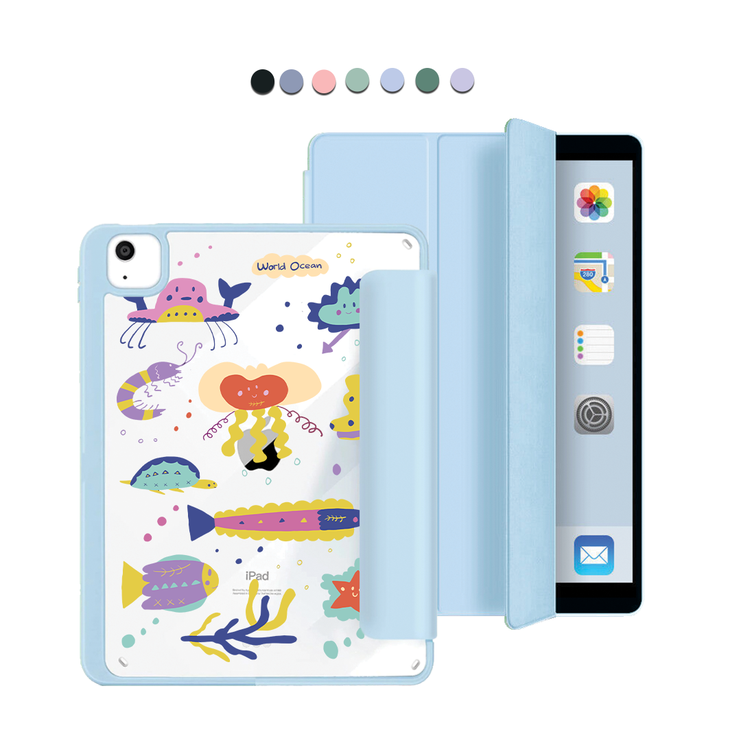 iPad Acrylic Flipcover - Ocean World
