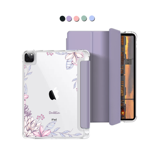 iPad Macaron Flip Cover - Dahlia