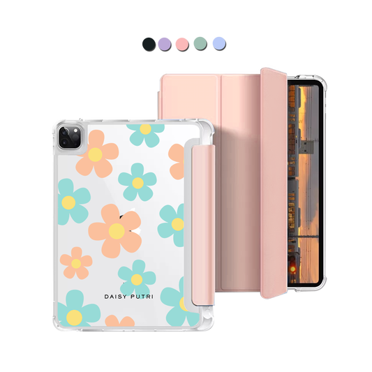 iPad Macaron Flip Cover - Daisy Daze