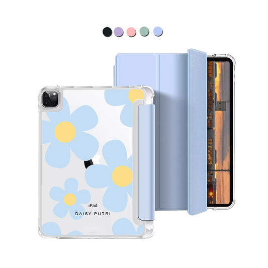 iPad Macaron Flip Cover - Daisy Garland