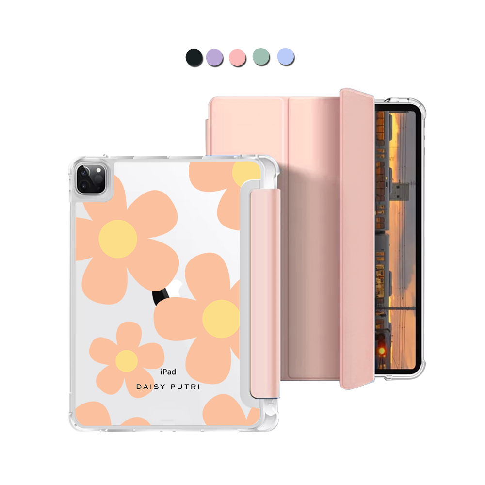 iPad Macaron Flip Cover - Daisy Love