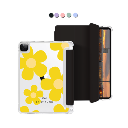 iPad Macaron Flip Cover - Daisy Sunshine