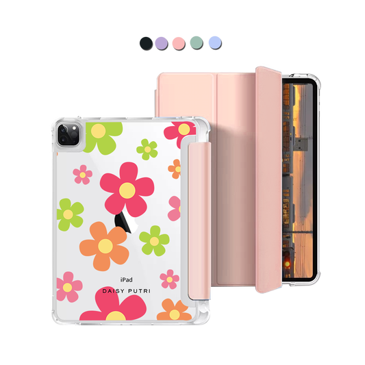 iPad Macaron Flip Cover - Daisy Sunshine 2.0