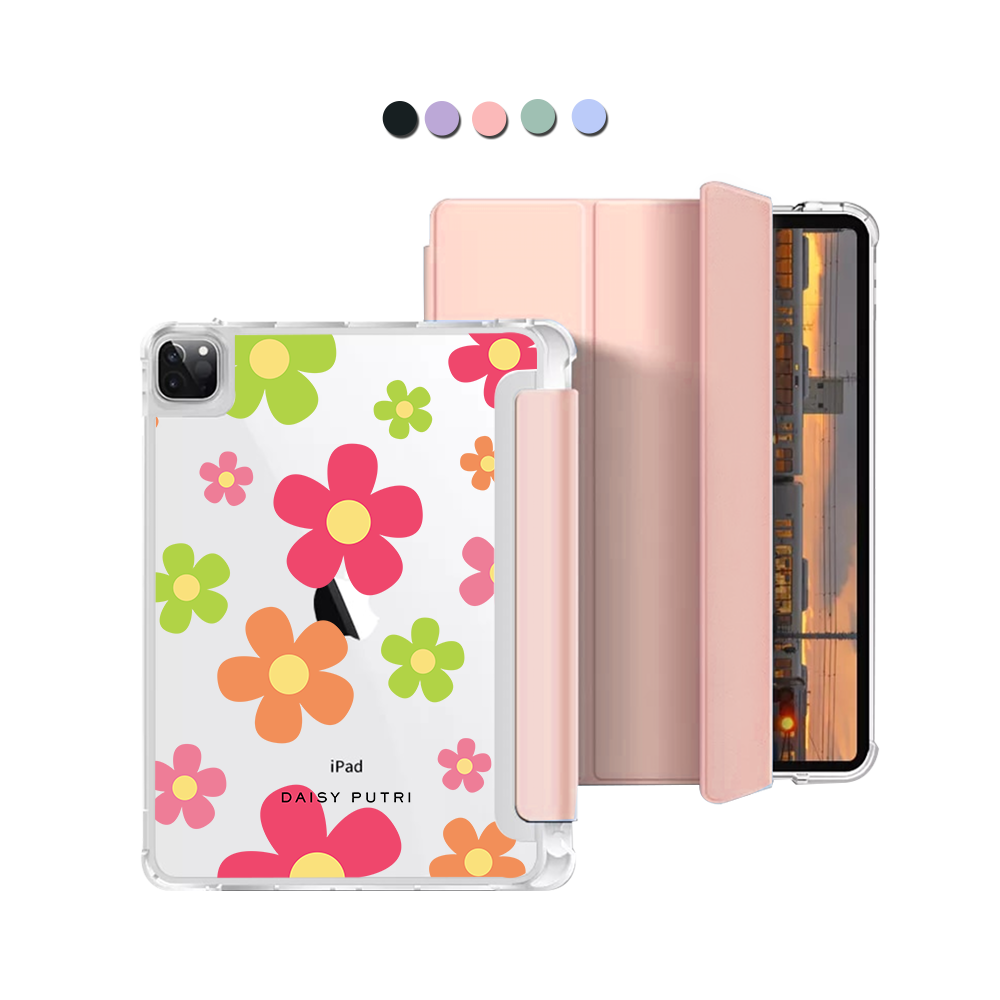 iPad Macaron Flip Cover - Daisy Sunshine 2.0