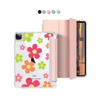 iPad Macaron Flip Cover - Daisy Sunshine 2.0