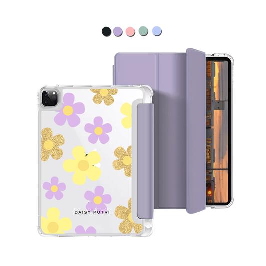 iPad Macaron Flip Cover - Daisy Twinkle