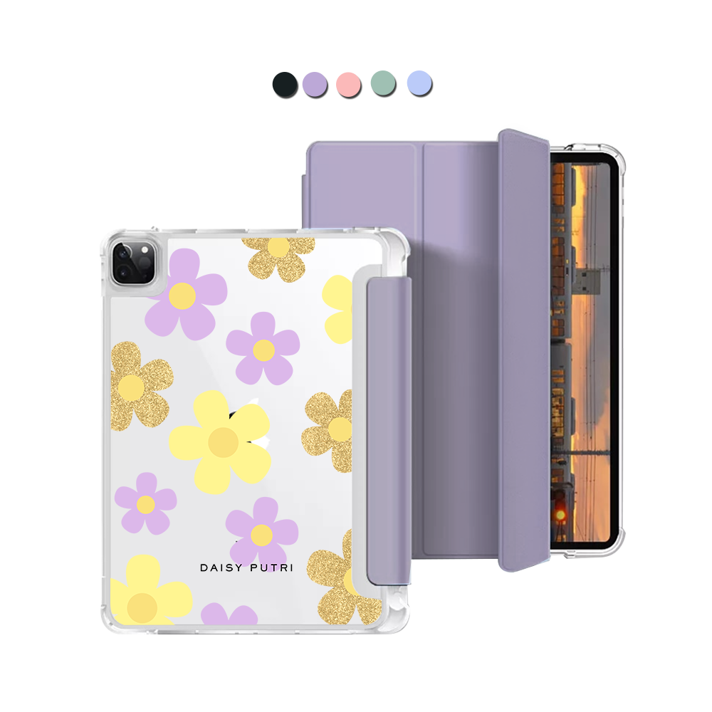 iPad Macaron Flip Cover - Daisy Twinkle