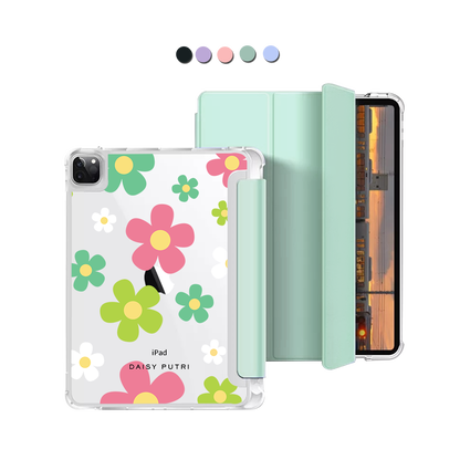 iPad Macaron Flip Cover - Daisy Wild