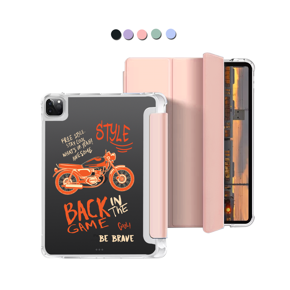 iPad Macaron Flip Cover - Back in the Game