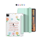 iPad Macaron Flip Cover - Blooms