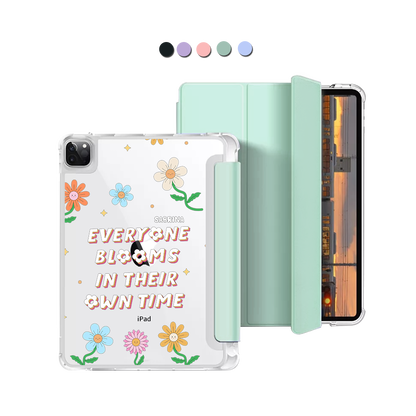 iPad Macaron Flip Cover - Blooms