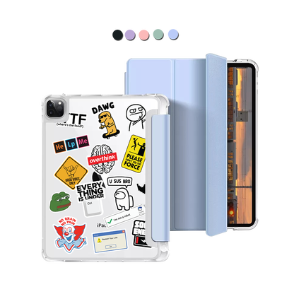iPad Macaron Flip Cover - Brand Parody 2.0