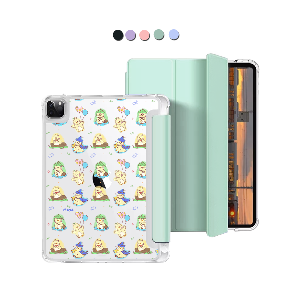 iPad Macaron Flip Cover - Little Duck