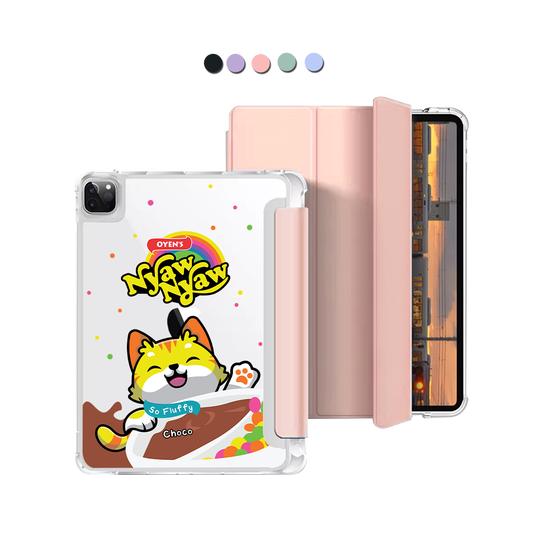 iPad Macaron Flip Cover - Nyaw Nyaw