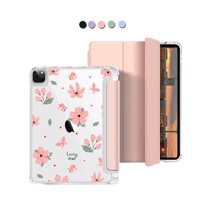 iPad Macaron Flip Cover - Pink Delight