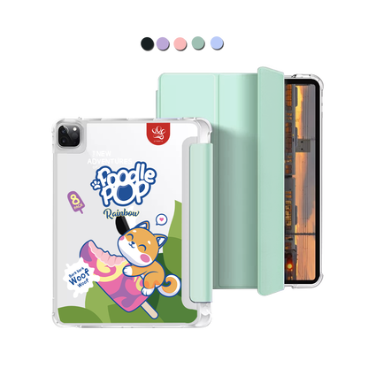 iPad Macaron Flip Cover - Poodle Pop