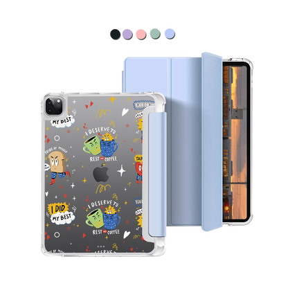 iPad Macaron Flip Cover - Selfless Love 3.0