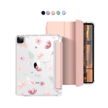 iPad Macaron Flip Cover - Wild Flower