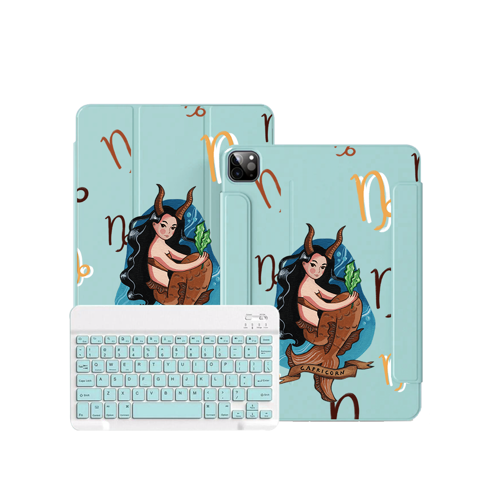 iPad / Android Tab Wireless Keyboard Flipcover - Capricorn