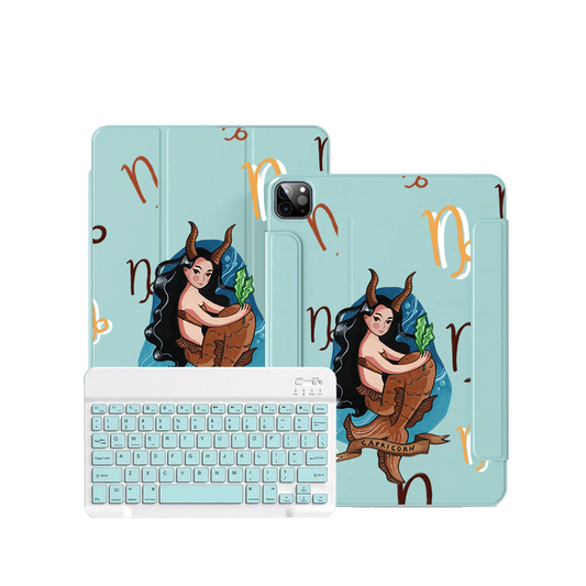 iPad Wireless Keyboard Flipcover - Capricorn