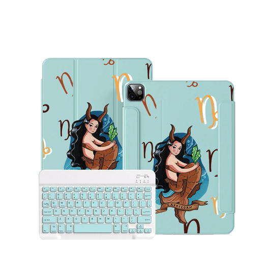 iPad / Android Tab Wireless Keyboard Flipcover - Capricorn