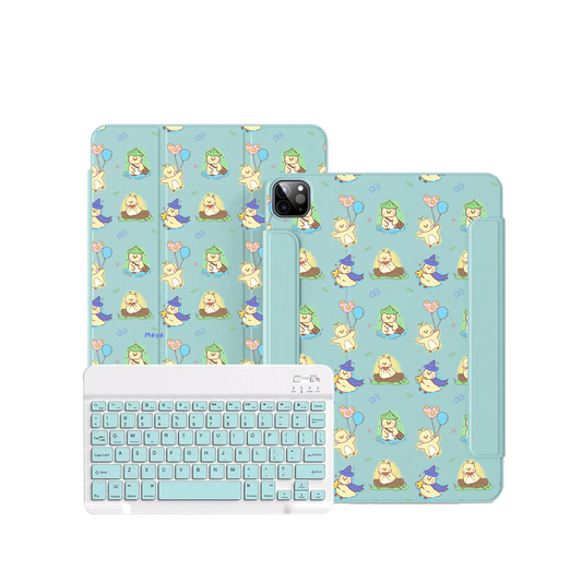 iPad / Android Tab Wireless Keyboard Flipcover - Little Duck