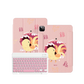 iPad / Android Tab Wireless Keyboard Flipcover - Rooster (Chinese Zodiac / Shio)