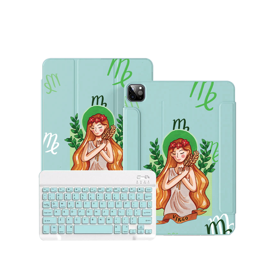 iPad / Android Tab Wireless Keyboard Flipcover - Virgo