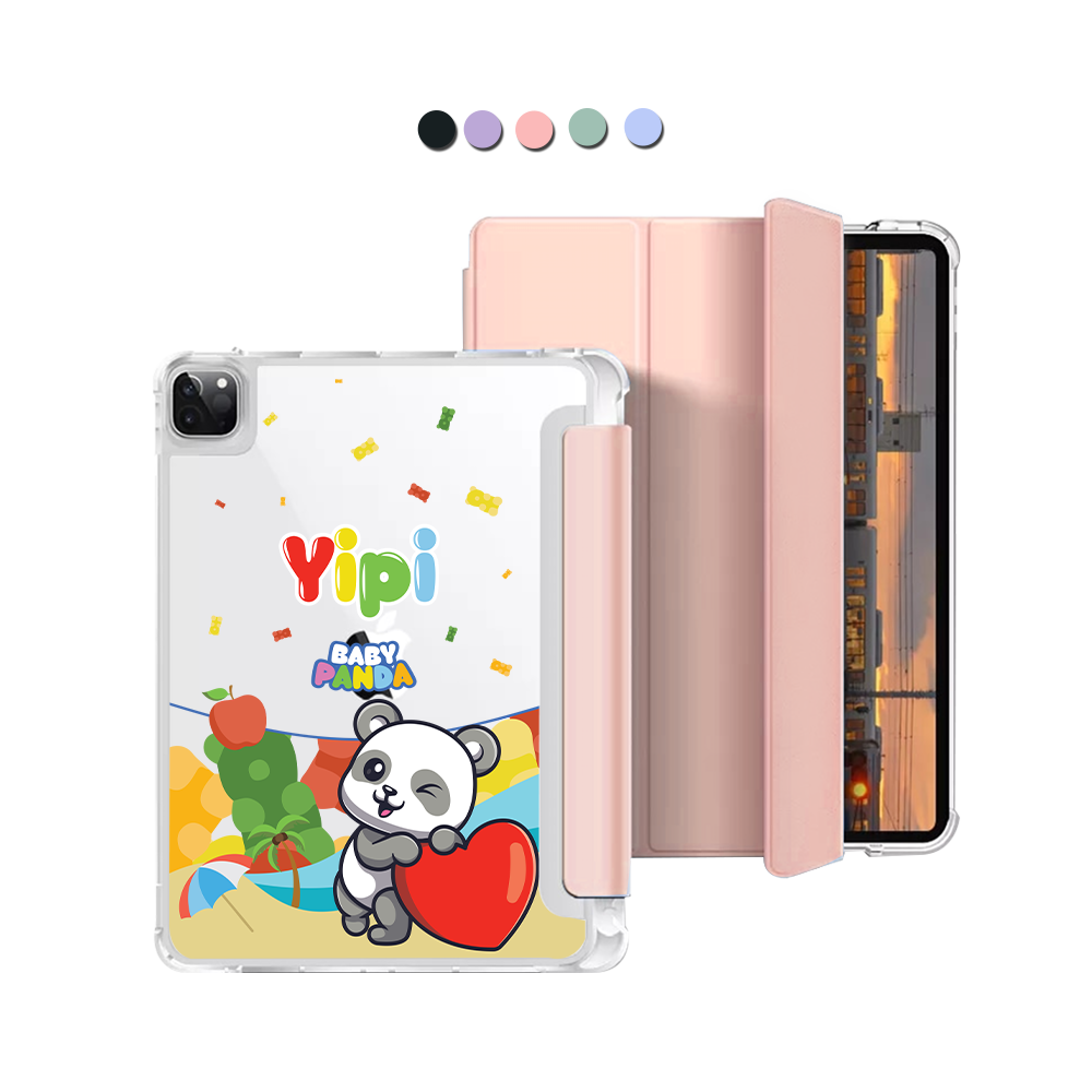 iPad Macaron Flip Cover - Yipi Baby Panda