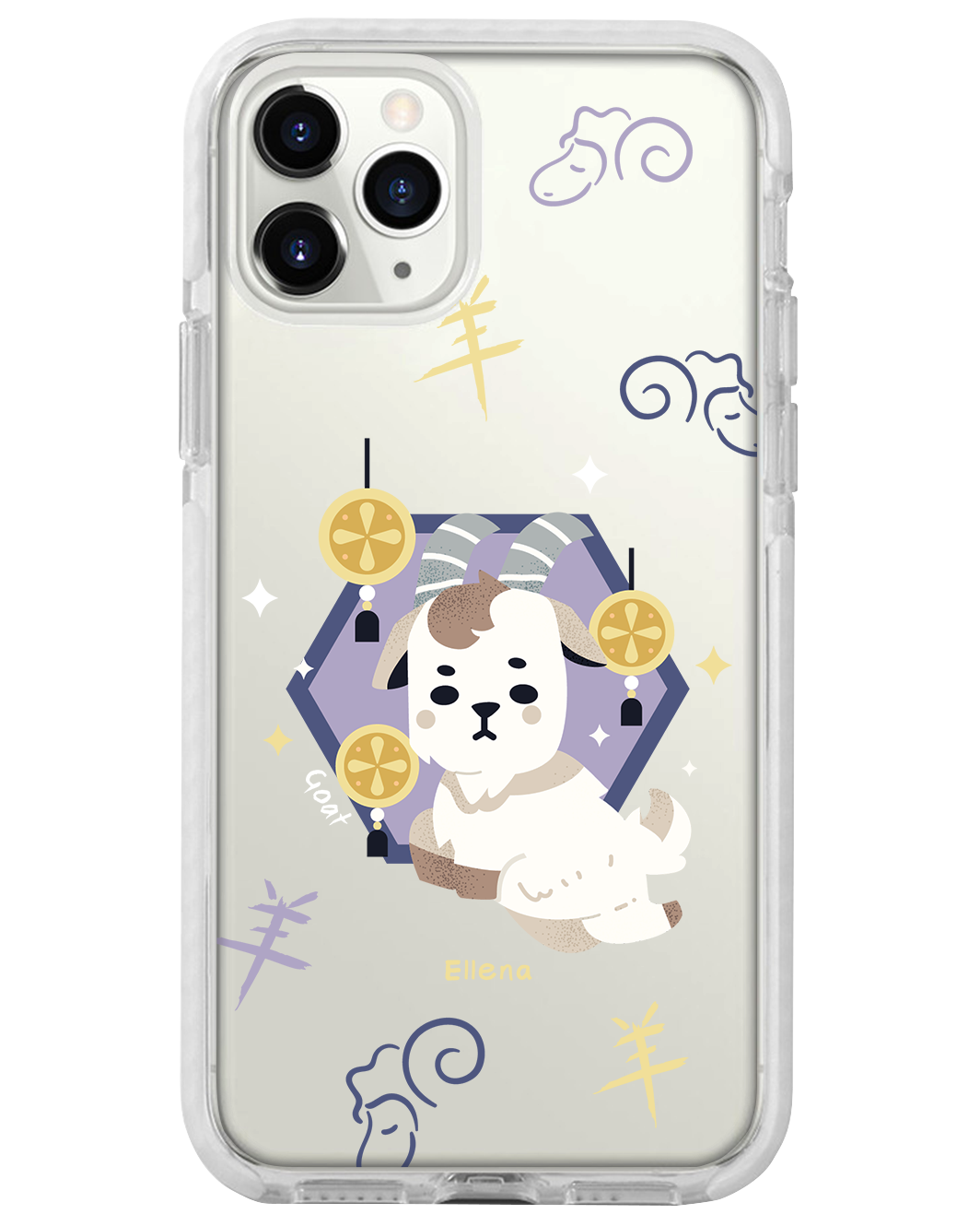 iPhone Rearguard Bumper - Goat (Shio Chinese Zodiac)