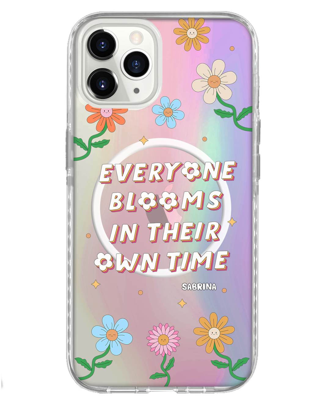 iPhone Rearguard Holo - Blooms Ring