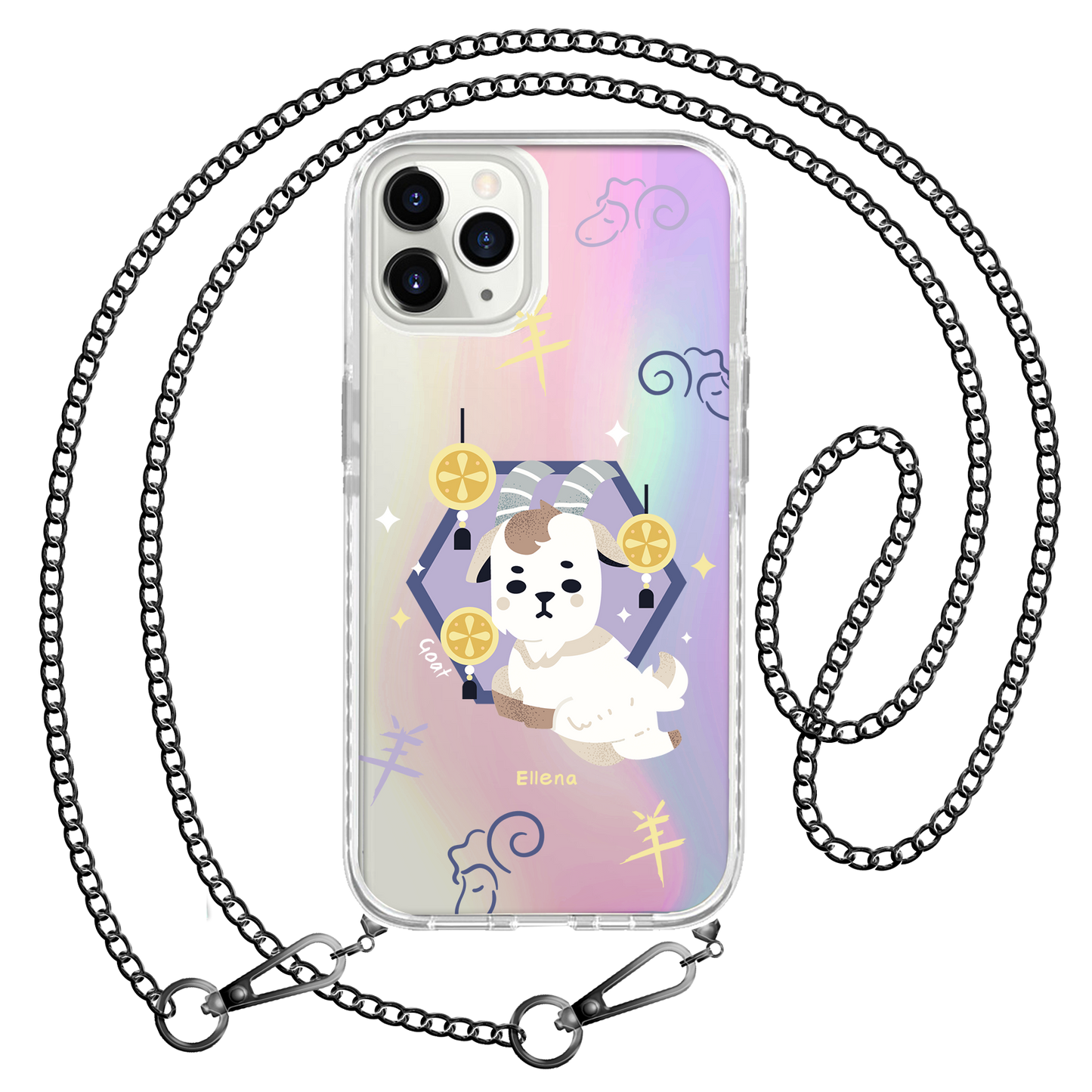 iPhone Rearguard Holo - Goat (Chinese Zodiac / Shio)