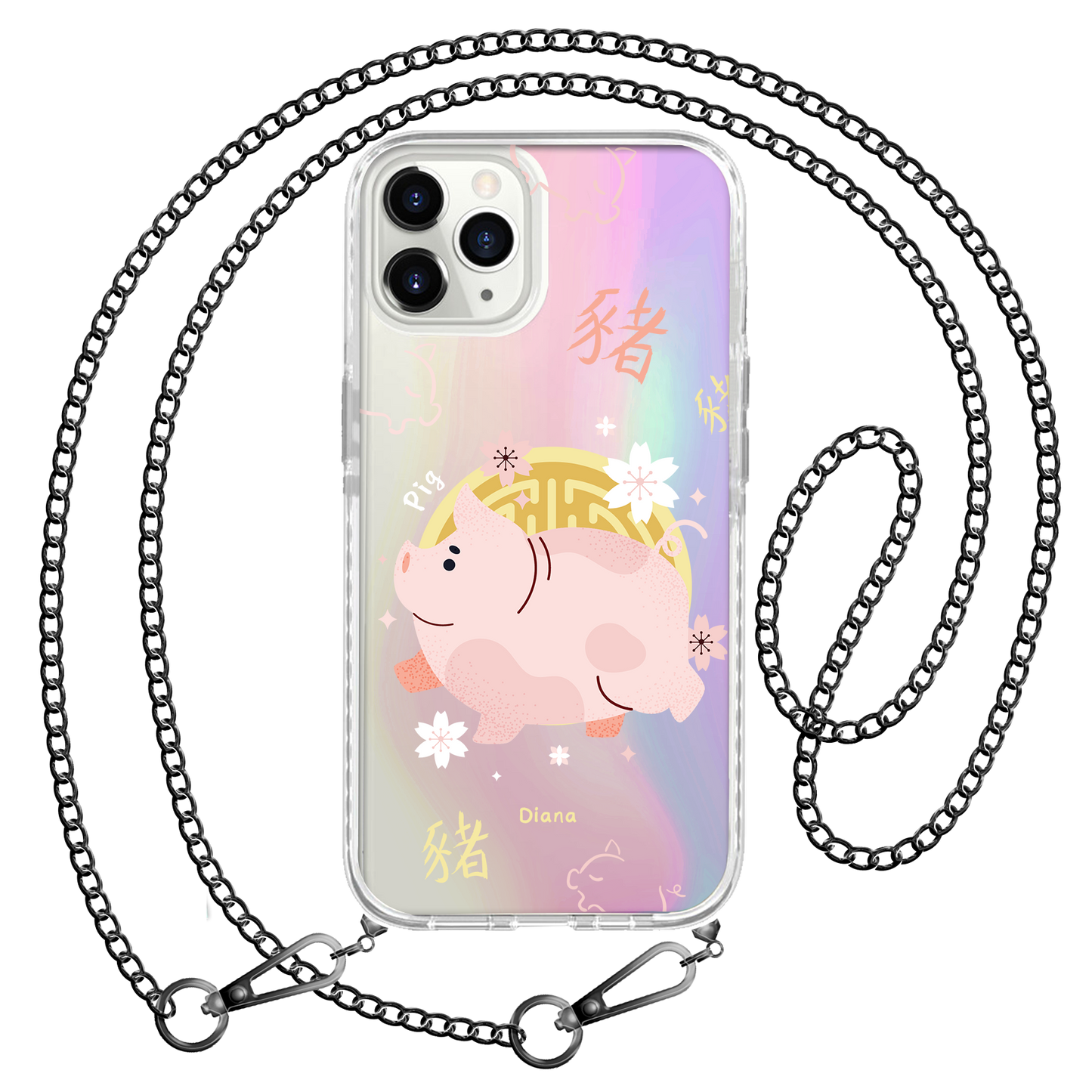 iPhone Rearguard Holo - Pig (Chinese Zodiac / Shio)
