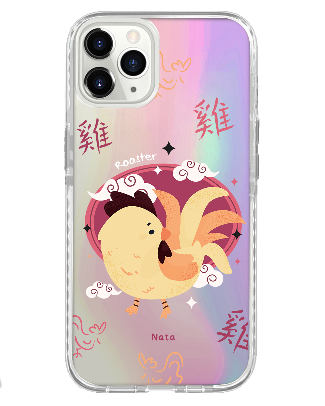iPhone Rearguard Holo - Rooster (Chinese Zodiac / Shio)