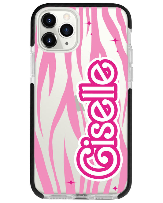 iPhone Rearguard Bumper - Barbie Zebra Pattern