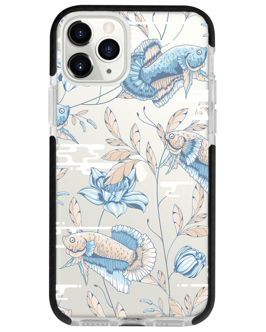 iPhone Rearguard Bumper - Fish & Floral 4.0