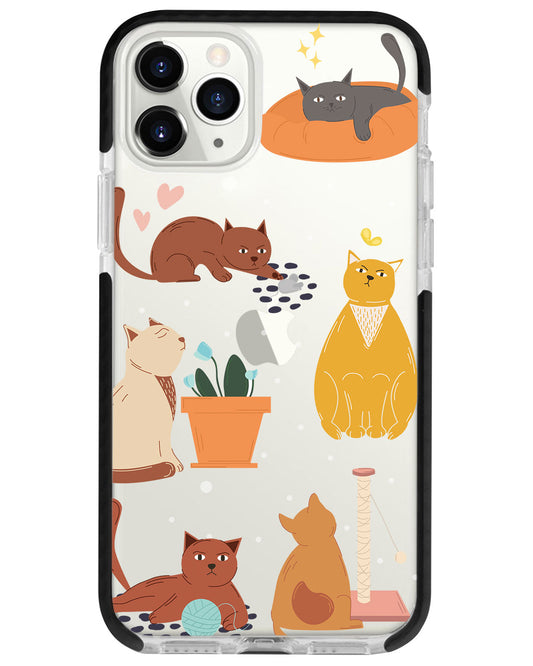 iPhone Rearguard Bumper - Playful Cat