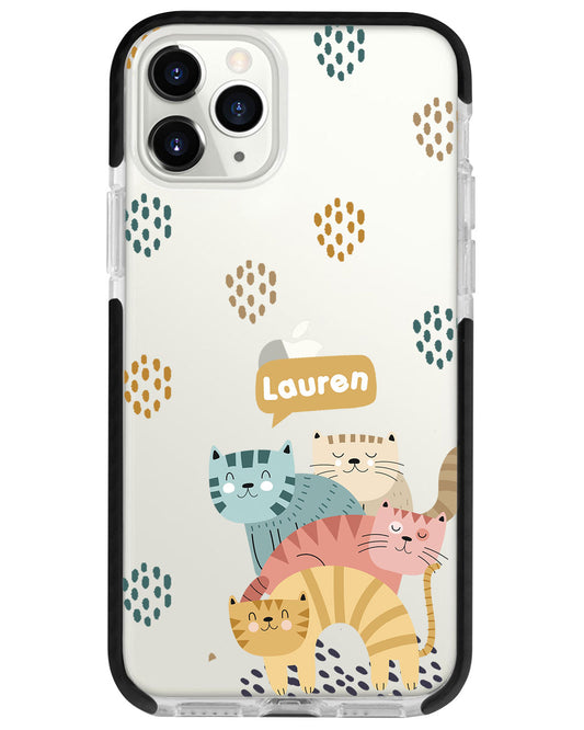 iPhone Rearguard Bumper - Rainbow Meow 2.0