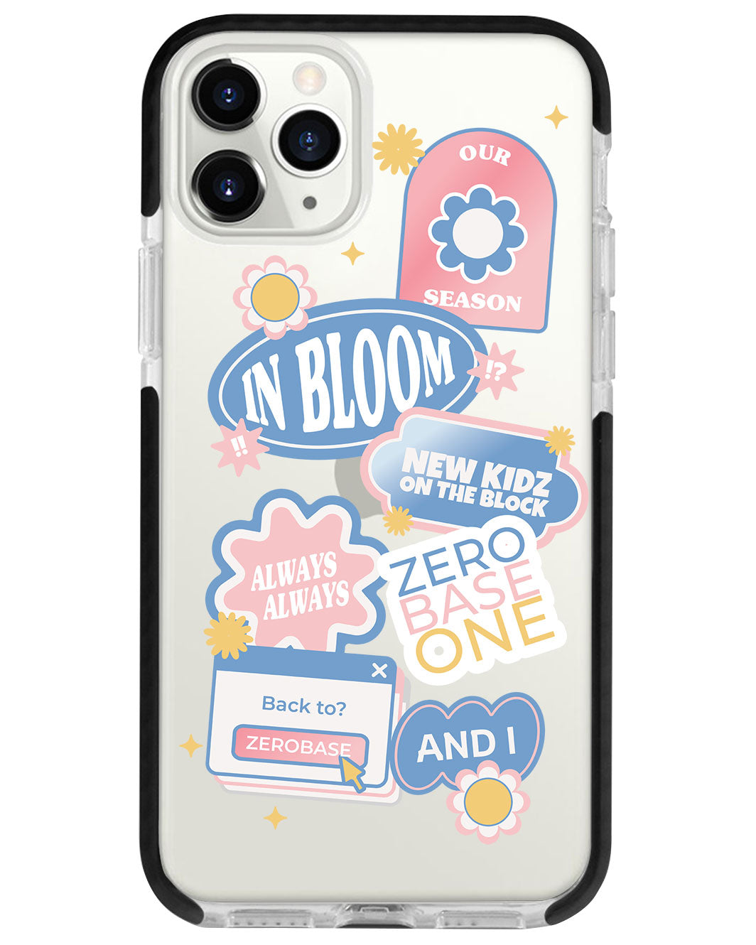 iPhone Rearguard Bumper - Zerobaseone Song Sticker Pack