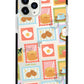 iPhone Rearguard Bumper - Breakfast Menu Stamps