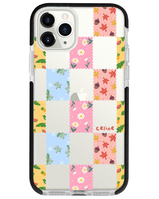 iPhone Rearguard Bumper - Four Seasons Stamps