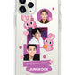 iPhone Rearguard Bumper - Face Grid Bunny