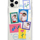 iPhone Rearguard Bumper - Face Grid Floral Stamps