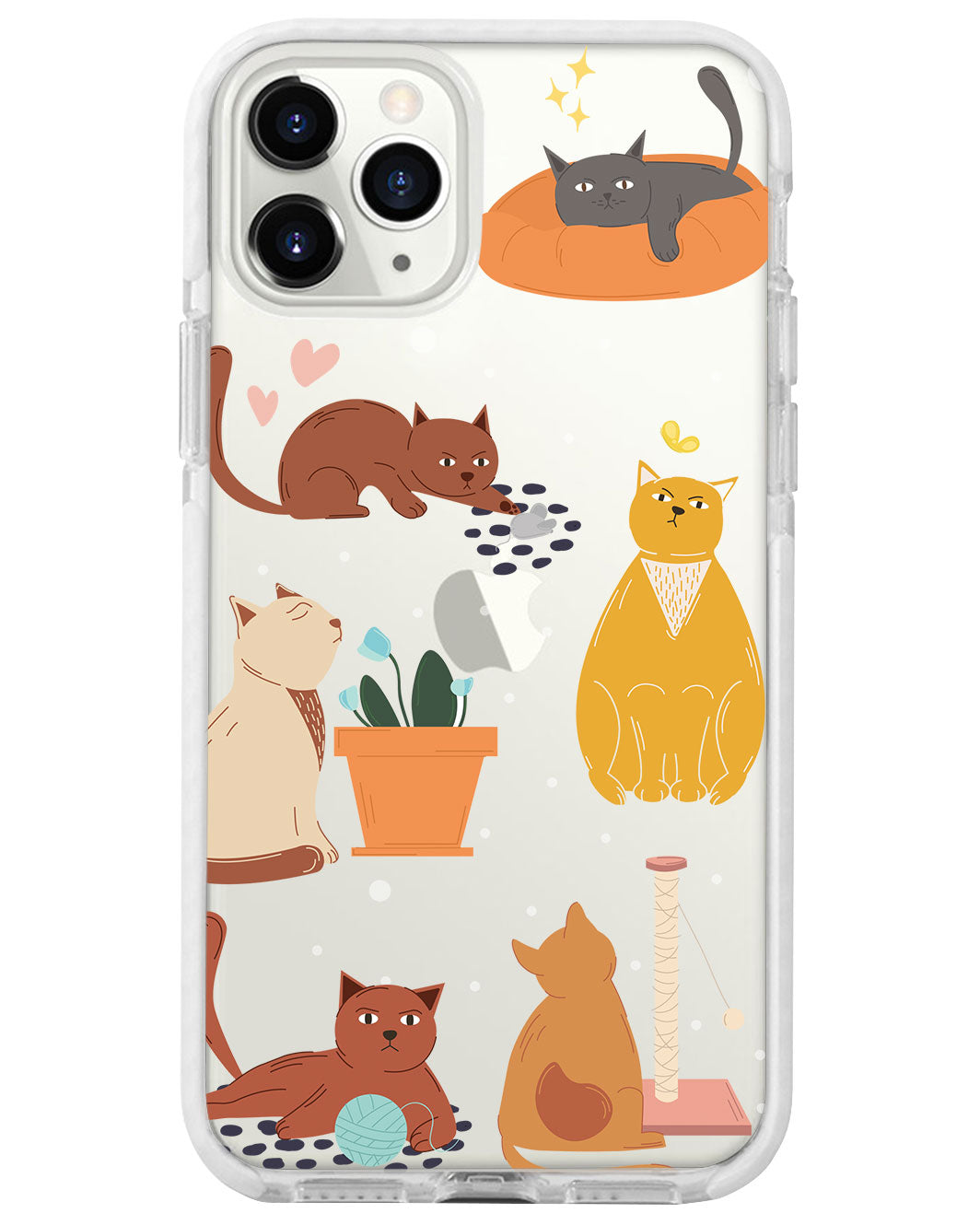 iPhone Rearguard Bumper - Playful Cat